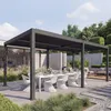 Pergola HWC-L46, zahradní pavilon z lamelového roštu, Náhled obrázku produktu 1