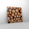 Bild auf Leinwand - Leinwandbild - Einteilig - Holz Produktbild-Vorschau 4
