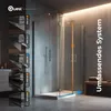 QUEST magnetické uhlové tesnenie do sprchy 200 cm čierne, 2 Náhľad obrázku produktu 6