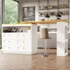 Flieks tavolo da bar girevole a 360°, tavolo da pranzo Anteprima dell’immagine prodotto 2
