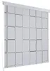 vidaXL Tenda a rullo per doccia 100x240 cm motivo quadrato Anteprima dell’immagine prodotto 9