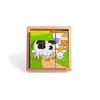 Bigjigs Toys Animal Cube, 9 Stück(e), Tiere, 1,5 Jahr(e) Produktbild-Vorschau 2