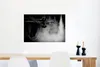MuchoWow® Poster Schwarz-Weiß-Fotografie eines Dampfzuges Produktbild-Vorschau 5