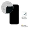A close-up of a phone screen protector and a black smartphone. Náhled obrázku produktu