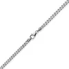 4mm Panzerkette Kette Collier aus 585 Gold Weißgold Produktbild-Vorschau 4