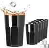 Unyqoos® Trinkgläser 6er-Set Schwarz, 210 ml Füllmenge Produktbild-Vorschau 1