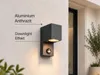 Eckige Außenwandleuchte ROYA Downlight mit Bewegungsmelder, Produktbild-Vorschau 5