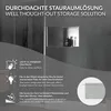 LuxeBath Wandnische Dusche Edelstahl mit befliesbarer Tür Produktbild-Vorschau 5