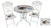 Bistro-Set, FLORAL 3-tlg. Produktbild-Vorschau 4