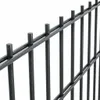 Doppelstabmattenzaun-Set (6/5/6) | 183 cm | Anthrazit | 25 Produktbild-Vorschau 1