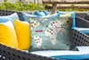 MuchoWow® Outdoor Kissen - Weltkarte - Kinder - Flugzeug - Produktbild-Vorschau 4
