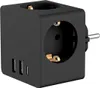 Accezz PowerCube | 6-en-1 - 1x USB-C + 2x USB-A + 3x prise Voir les images du produit 1