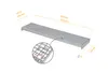 Metallstufe 1200x270 mm | 40x2mm | verzinkt Produktbild-Vorschau 2