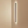 LUMILED LED Außenwandleuchte Schwarz 100cm 30W 4000K Produktbild-Vorschau 1