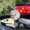 younikat 35 Blumen Aufkleber schwarz-gelb wetterfest I Produktbild-Vorschau 3