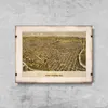 Poster - Canvas - Leinwand - 42 cm x 29,7 cm - Karte von Produktbild-Vorschau 1