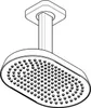 hansgrohe AXOR ShowerSphere Kopfbrause 250/160 1-jet Produktbild-Vorschau 2