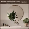S'AFIELINA Specchio da bagno a LED specchio rotondo da Anteprima dell’immagine prodotto 8