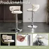 FCH 2er Set Barhocker Barstuhl 360° Drehstuhl Produktbild-Vorschau 7