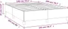 vidaXL Bettgestell ohne Matratze Hellgrau 140x200 cm Samt Produktbild-Vorschau 7