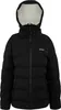 A black puffer jacket for women, shown from the front against a white background. Voir les images du produit