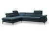 Großes Eckschlafsofa aus marinefarbenem Stoff SEPINA PASCAL Produktbild-Vorschau 9