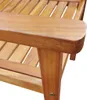 vidaXL Gartenstühle 2 Stk. Massivholz Akazie Braun Produktbild-Vorschau 4