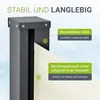 Juskys Seitenmarkise Dubai 500 x 200 cm ausziehbar Produktbild-Vorschau 4