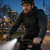 Lampe de vélo 2 en 1 IPX5 avec klaxon de 110 dB, batterie Voir les images du produit 6