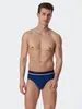 Schiesser slip lot de 3 95/5 organic Coton rio briefs blue Voir les images du produit 7