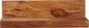 A wooden shelf against a white background. Produktbild-Vorschau