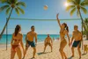 Filet de volley-ball et de badminton 600x240 cm Pliable et Voir les images du produit 5