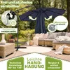 tillvex slunečník navy blue Ø 350 cm závěsný zahradní Náhled obrázku produktu 3