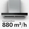 Klarstein Verosteel digestoř 60 cm - 881,6 m³/h, Náhled obrázku produktu 4