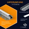 LED-Abschlussprofil F2 für Fliesen 2 m Silber für Produktbild-Vorschau 7