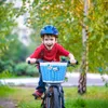 Fahrradkorb Kinder, 20x13x11cm Rosa, Geflochten & Leicht, Produktbild-Vorschau 4