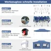 COSTWAY Pavillon 3x6m, Faltpavillon mit 6 abnehmbaren Produktbild-Vorschau 7
