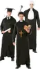 Student Priester Richter - Kostüm Set für Herren Gr. M-XL, Produktbild-Vorschau 1