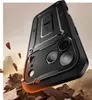 A rugged phone case is shown in a dynamic, rocky environment with debris flying, suggesting durability and protection. Náhľad obrázku produktu