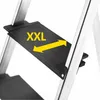 Hailo Alu-Sicherheits-Stehleiter L100 TopLine 5 XXL Stufen Anteprima dell’immagine prodotto 6