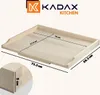 KADAX Planche à pâtisserie, Planche à pâtisserie en bois de Voir les images du produit 2