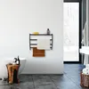 Relaxdays Nástěnný držák na ručníky, rozměry: 44 x 56,5 x Náhled obrázku produktu 5