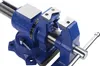 A close-up, studio shot of a blue multifunctional vise on a white background. Podgląd zdjęcia produktu