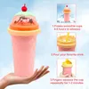 Slush Becher Silikon Squeeze Cup Gefrorene Maker Smoothie Produktbild-Vorschau 6