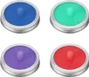 Four colorful lids for jars, arranged in a 2x2 grid. Produktbild-Vorschau