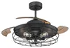 Ventilateur de plafond Dunlin 105 cm avec éclairage LED et Voir les images du produit 3
