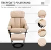 HOMCOM Relaxsessel mit Liegefunktion Massagesessel inkl. Produktbild-Vorschau 5