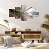 Bild auf Leinwand - Leinwandbild - 5 Teile - Küste Produktbild-Vorschau 7