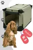 Maelson Soft Kennel faltbare Hundebox / Tier Transportbox Beige Anteprima dell’immagine prodotto