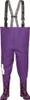 Kinderwathose, Wathose, 3Kamido - Herzen Lila 34/35 Produktbild-Vorschau 1